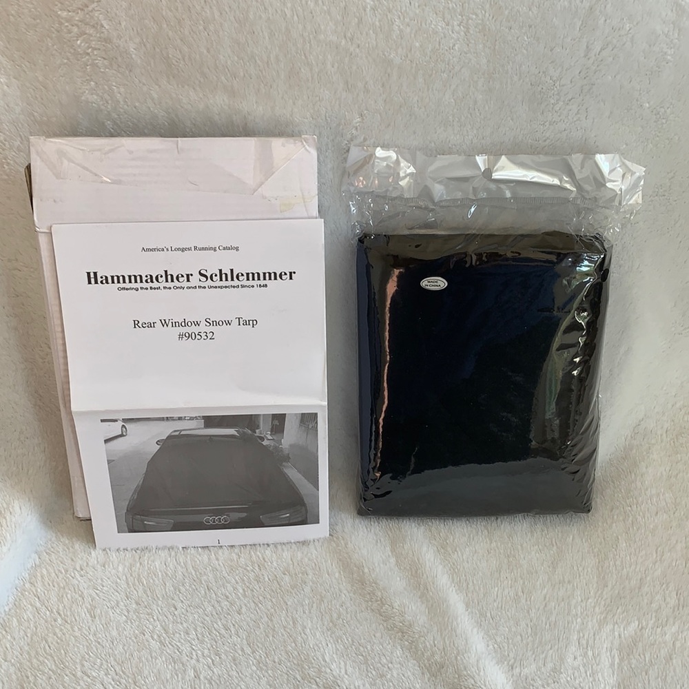 NWT Rear Window Snow Tarp